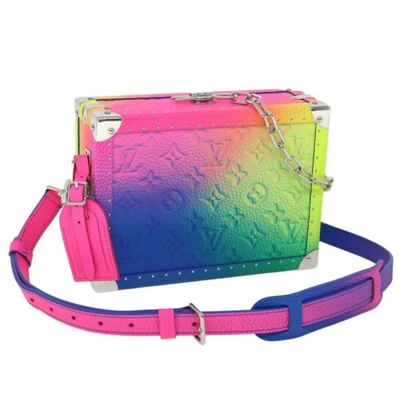 Louis Vuitton Handbags - LOUIS VUITTON Monogram Illusion Soft Trunk Bag Multicolor M20476 LV Auth 52077SM